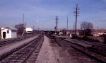 The view looking northbound toward Seaboard Station after the main line was pulled up.